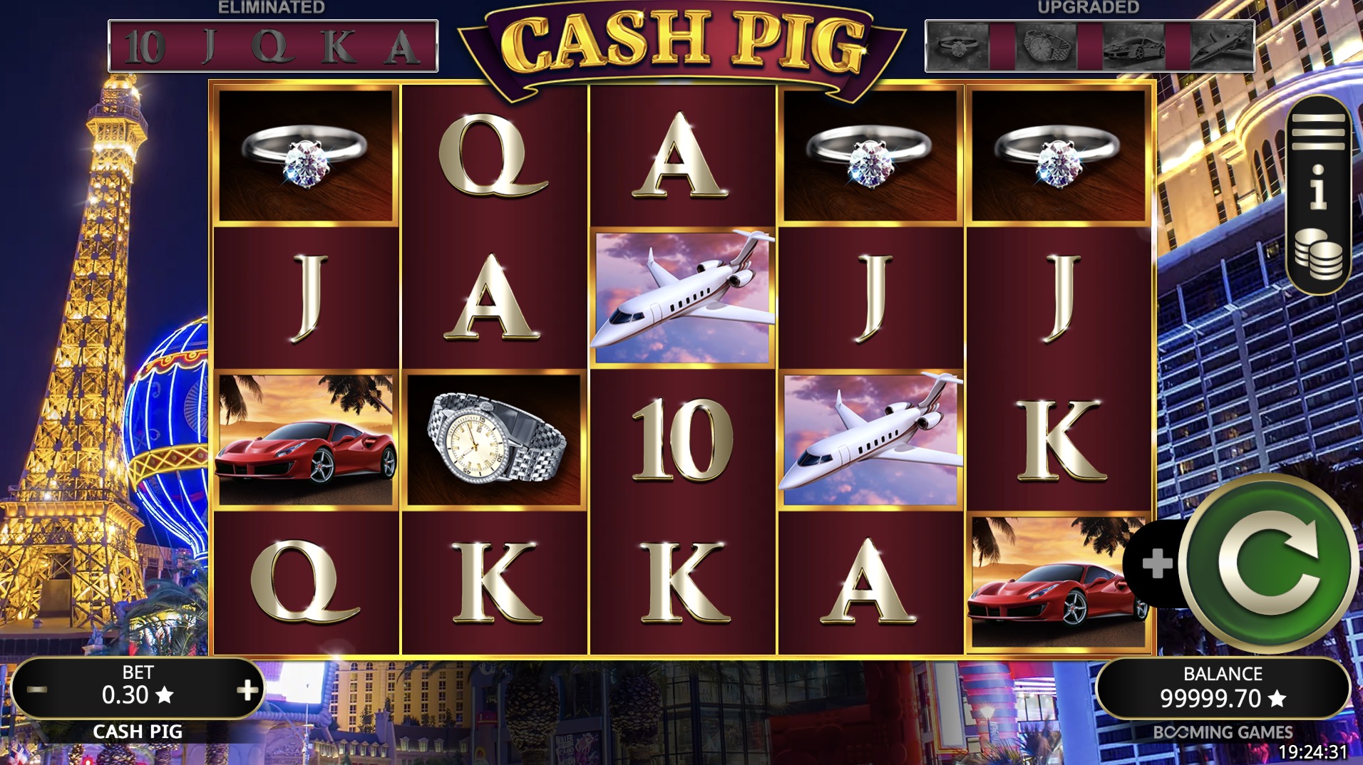 Lex casino     Cash Pig  Booming Games